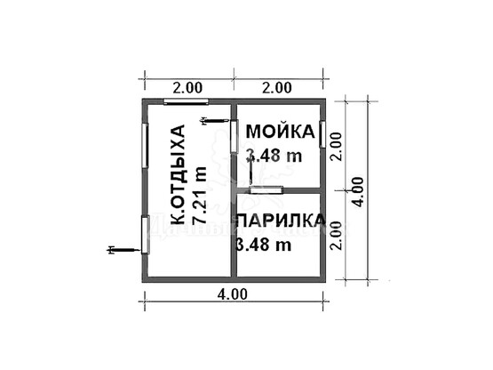 Баня Анапа - План