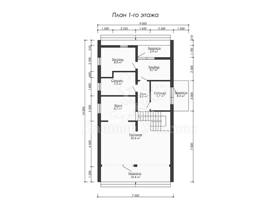 Дом барнхаус «Барабинск»
