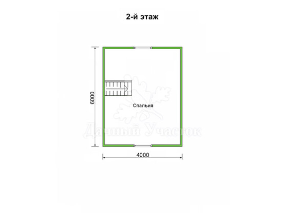 Дом из бруса Гагарин - План 2