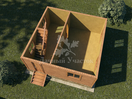 Дом из бруса Калтан - Вид 4