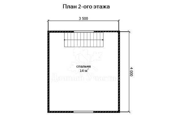 Каркасный дом Нестеров - План