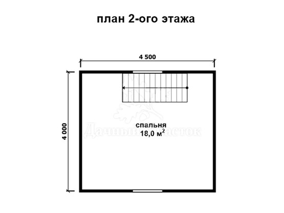 Каркасный дом Никольск - План
