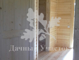 Каркасный дом из профилированного бруса