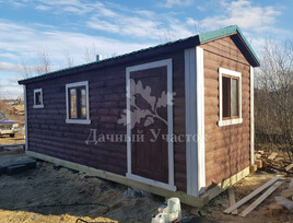Мобильная баня из бруса, г. Тосно