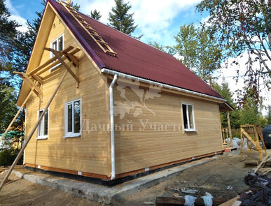 Каркасный дом Певек и мобильная баня в г. Апатиты