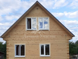 Дом из бруса Амурск в комплектации люкс