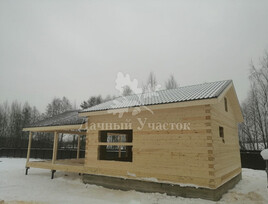 Баня из сухого бруса под усадку в Старой Серёдке