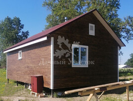 Каркасный дом Славск  в комплектации «Комфорт» в Малое Замостье