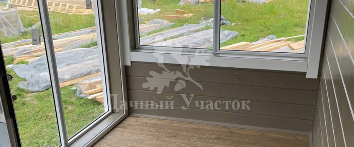 Особенности остекления террасы в загородном доме