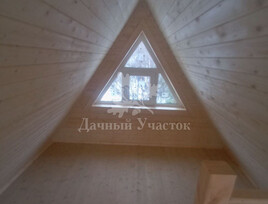 Каркасный дом в стиле A-frame по индивидуальному проекту в г.  Мончегорск
