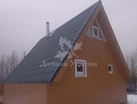 Каркасный дом в стиле A-frame по индивидуальному проекту в г.  Мончегорск