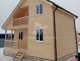 Каркасный дом по проекту Сурск в Ульянинское