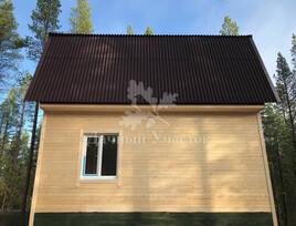 Каркасный дом по проекту Нурлат в Пулозеро