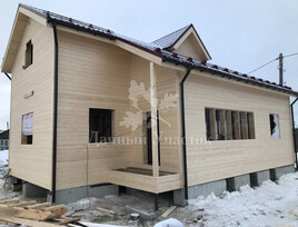 Каркасный дом по индивидуальному проекту в с. Ловозеро