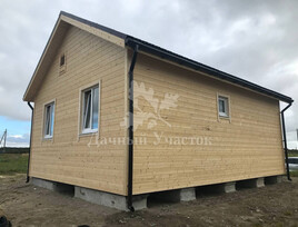 Каркасный дом по проекту Рыбинск  в с. Ловозеро