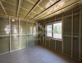 Каркасный дом по индивидуальному проекту в комплектации комфорт+ в дер. Высоково