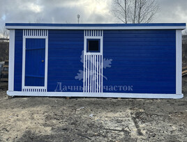 Мобильная баня в комплектации комфорт в СНТ «Лутиновка»