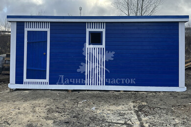 Мобильная баня в комплектации комфорт в СНТ «Лутиновка»
