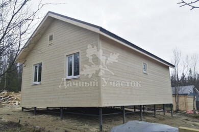 Каркасный дом по проекту Славск с изменениями по желанию заказчика в г. Мончегорск