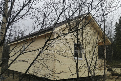 Каркасный дом по проекту Славск с изменениями по желанию заказчика в г. Мончегорск