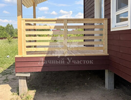 Каркасный дом по проекту Терек в д. Верхние Велеми