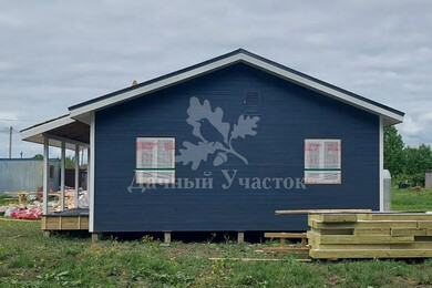 Каркасный дом по проекту Свирск в д. Рогатино