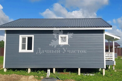 Каркасный дом по проекту Свирск в д. Рогатино