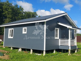 Каркасный дом по проекту Свирск в д. Рогатино